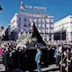 Procesión en la Puerta del Sol