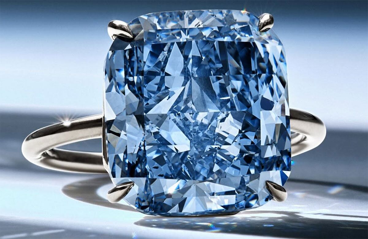 Diamante 'azul mediterráneo' de 10,3 quilates: una de las gemas más raras  del mundo podría alcanzar los 20 millones de dólares | Internacional |  Noticias | El Universo