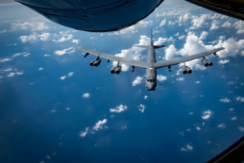 Estados Unidos presume de su bombardero de largo alcance B-52H, aporta seguridad y estabilidad hemisférica en operaciones del Comando Sur