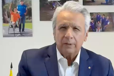 Lenín Moreno dice que el caso Sinohydro es una ‘venganza’ de Rafael Correa por impedir la reelección indefinida