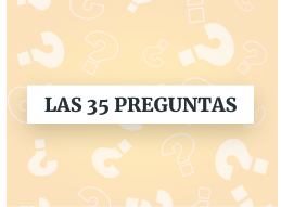 Las 35 preguntas