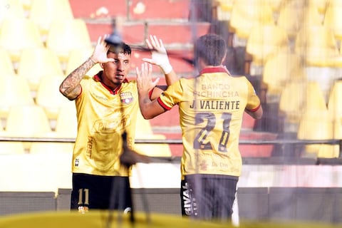 ‘Tenemos que hacernos cargo, somos los responsables porque estamos dentro del campo’, dice Joaquín Valiente, autor del único gol de Barcelona SC ante Universidad Católica