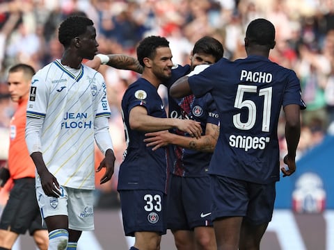 Ligue 1 de Francia: PSG, con Willian Pacho de titular, empata en casa frente al Lorient