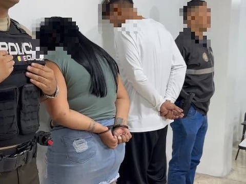 Policía detiene a dos implicados en atentado registrado en la av. Machala: una mujer aprehendida tiene ocho antecedentes penales