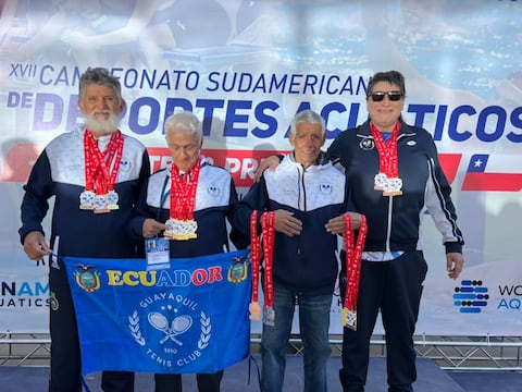 Natación máster de Ecuador: 50 años de brillar en Sudamérica y el mundo