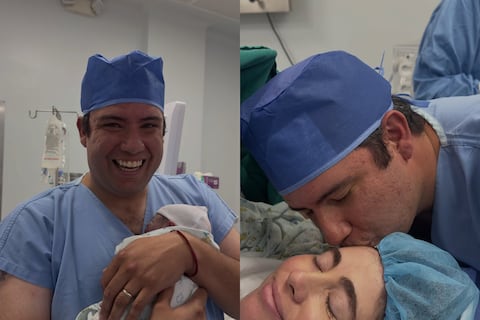 Nace el primer bebé de Sergio el Heladero y su esposa, Kiki Perrone