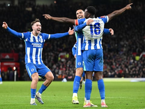 Manchester United no levanta y queda eliminado de la FA Cup a manos de Brighton