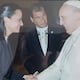 Marcela Aguiñaga despide al papa Francisco con una foto de su visita al Vaticano en el 2015