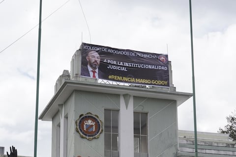 Colegio de Abogados de Pichincha ‘exige’ a Mario Godoy que renuncie a la presidencia de la Judicatura