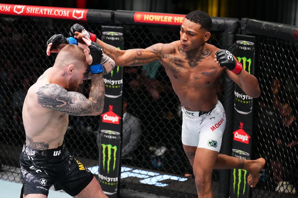 Cuál es el historial de Michael Morales en la categoría de peso wélter de la UFC