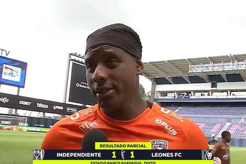 Leonel Nazareno tras el gol anulado a Leones ante IDV por offside: ‘No nos pueden estar robando así’