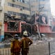 Estos serán los pasos a seguir para la demolición del edificio Multicomercio, una vez que se extinga el incendio