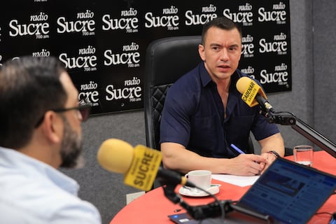 Daniel Noboa señala presuntas relaciones de la Revolución Ciudadana con grupos terroristas internacionales