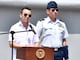 Presidente Noboa lidera incorporación del BAE Jambelí, que se usará en misiones de seguridad de la Armada del Ecuador
