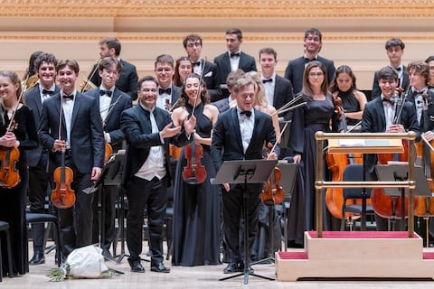 La Escuela de Música Reina Sofía debuta en Estados Unidos bajo la batuta de Andrés Orozco