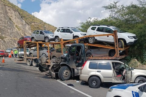 Seis heridos en aparatoso siniestro de tránsito en la Panamericana Norte