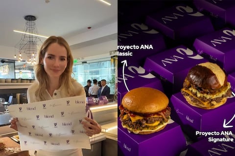Lavinia Valbonesi incursiona en la cocina y presenta hamburguesas en Blend, restaurante de Quito