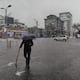 Tres sectores afectados por intensa lluvia con granizo en el centro norte de Quito
