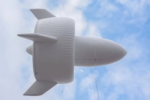 Primera turbina eólica de China parece un dirigible de gran altitud: vuela a 2.000 metros de altura y se conecta a la red eléctrica nacional