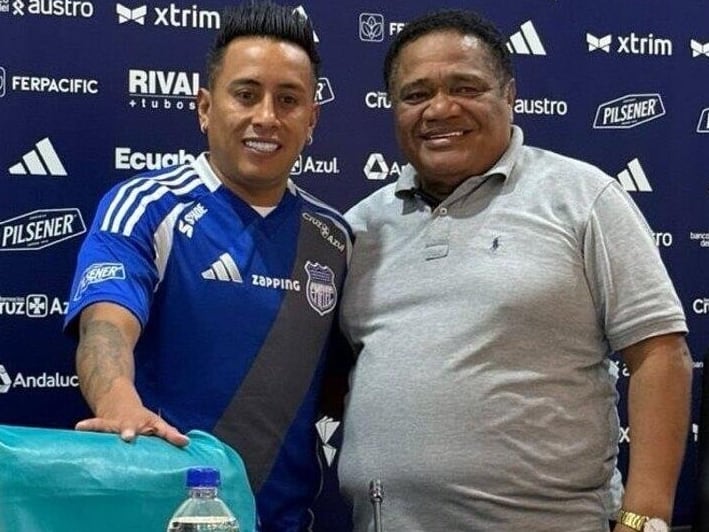 ‘Espero dar lo mejor’, la promesa de Christian Cueva, nuevo refuerzo de Emelec