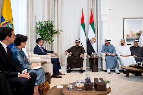 Presidente Daniel Noboa inaugura oficialmente Embajada de Ecuador en Emiratos Árabes Unidos