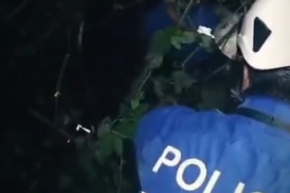 Localizan a menor extraviado en quebrada de Quito