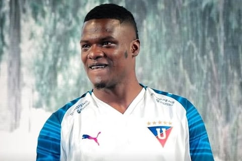 Yerlin Quiñónez, delantero de Liga de Quito: ‘Me piden que juegue libre, que me suelte y que haga las cosas que sé hacer’