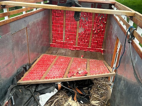 John Reimberg anuncia la retención de un camión con gran cantidad de explosivos ‘de alto poder destructivo’