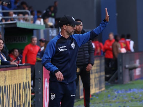 ‘Hoy es un partido muy atractivo de los dos mejores’: Javier Rabanal, DT de Independiente del Valle tras igualar ante Liga de Quito