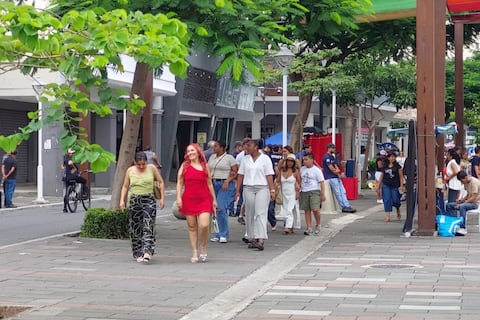 La Ruta Centro se activó con visitantes que buscaban pasear y celebrar a mamá