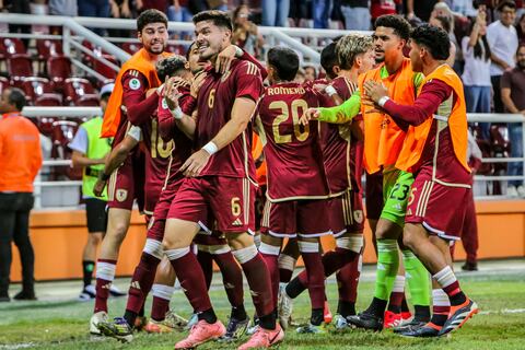 Sudamericano sub-20: Venezuela comanda la tabla de posiciones del grupo A tras golear a Perú