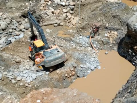 Minería ilegal ‘devora a Napo’ desde hace más de una década