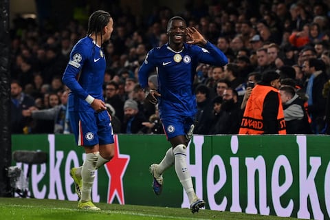 Moisés Caicedo se luce con un gol en la Champions League con el Chelsea