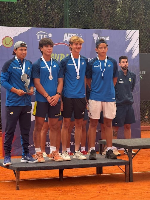 Ecuador se mete al Mundial Sub-16 de tenis tras quedarse con el segundo lugar del campeonato sudamericano