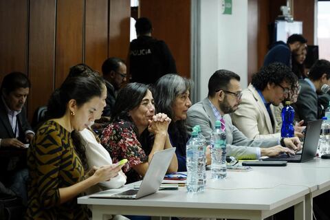 El fallecimiento de una víctima, tres acusados y varios testigos marcan el juicio del caso Vaca-Cajas-Jarrín; en la Corte Nacional se instaló el segundo día del juzgamiento