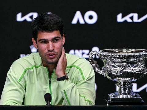 Alcaraz admite que presencia de Nadal le inspiró para ganar a Djokovic en Melbourne
