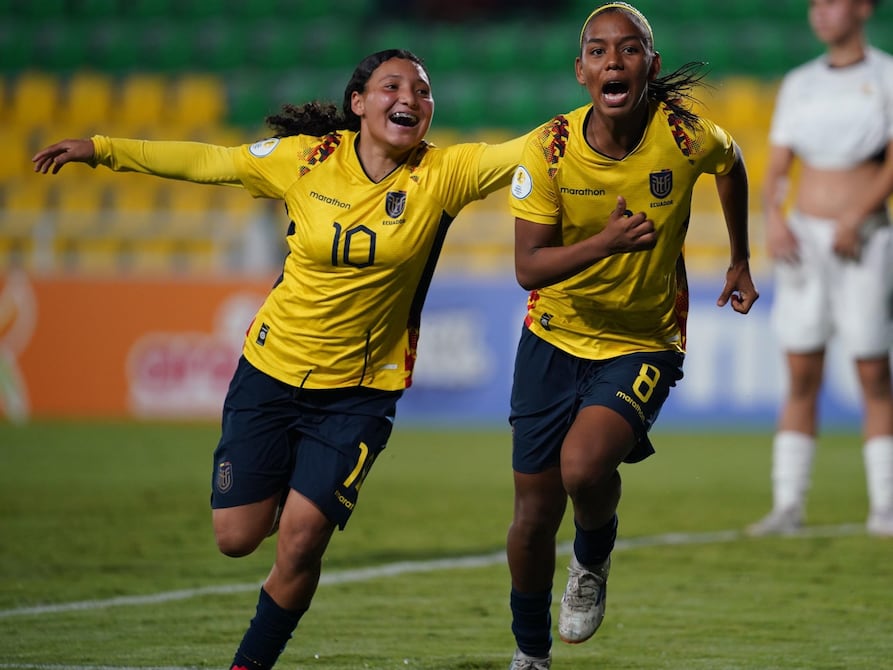 Selección femenina de Ecuador derrota a Uruguay en Sudamericano Sub-17