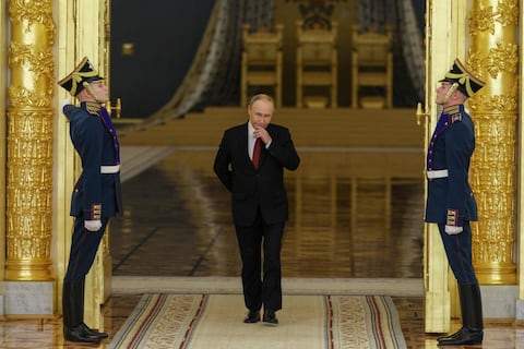 Embajadores sudamericanos se presentan en reaparición de Vladimir Putin