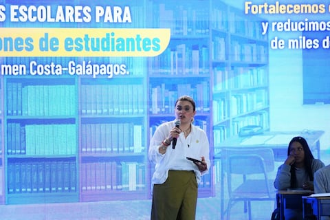 Daniel Noboa mantiene las funciones sociales a la vicepresidenta María José Pinto y la ratifica en el Comité para la Prevención de la Desnutrición Infantil