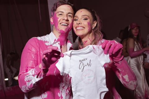 Lele Pons y Guaynaa revelan el género de su bebé en un glamuroso baby shower en Miami