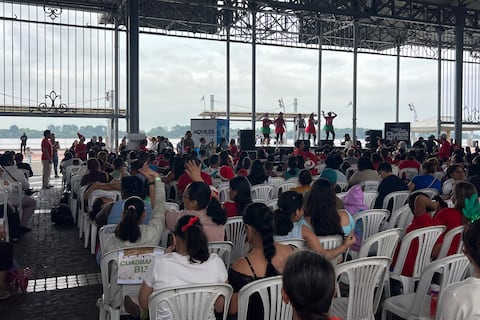 Guayaquil celebra una Navidad inclusiva con 800 niños en el Palacio de Cristal