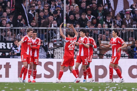 Bayern Múnich golea 0-5 al Sankt Pauli en la Bundesliga y llega encendido al duelo ante el Real Madrid