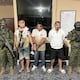 Capturan en Portovelo a tres presuntos integrantes de Los Lobos señalados de extorsionar a empresarios mineros