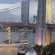 Buque mexicano Choca Contra El Puente de Brooklyn de Nueva York