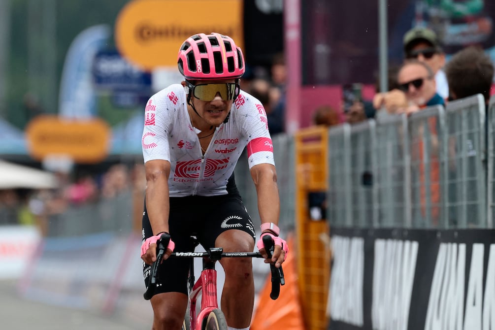 Canales y horarios para ver a Richard Carapaz en la etapa 18 del Giro de Italia, que se correrá entre Morbegno y Cesano Maderno