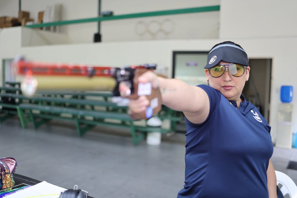 Histórico top 10 para Marina Pérez en tiro olímpico