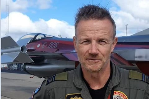 Piloto danés en visita a Suramérica: El F-16 es un avión muy amigable, extremadamente ágil y poderoso