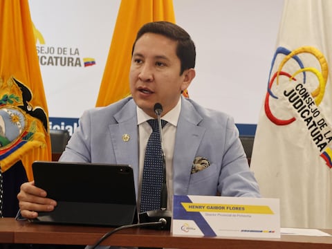 Henry Gaibor renuncia como director provincial de la Judicatura, tras alerta de juez Serrano de supuestas presiones en su contra