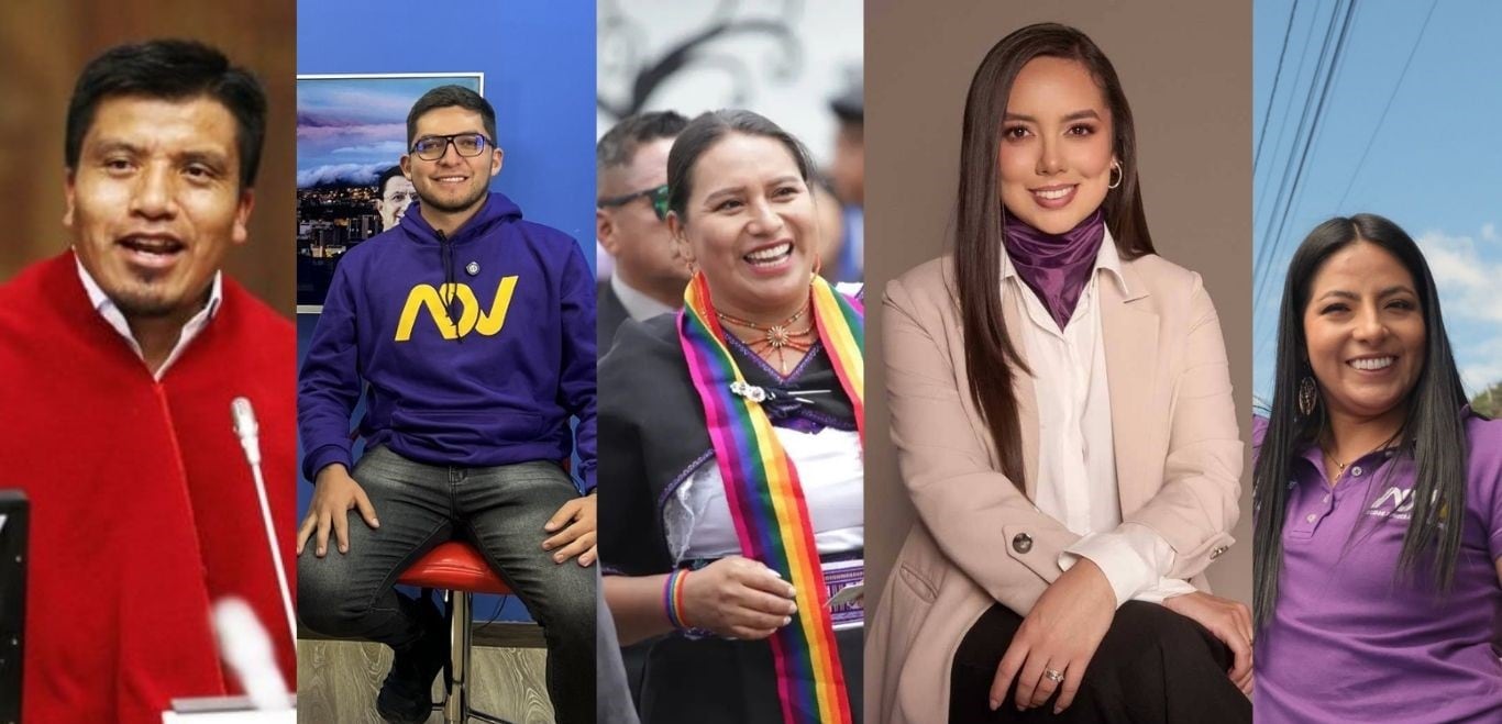 Conozca a los cinco legisladores por Tungurahua que estarán en la nueva Asamblea Nacional