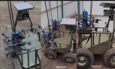 La guerra entre Rusia y Ucrania no solo depende de los drones aéreos: flotas de robots terrestres asumen nuevas misiones